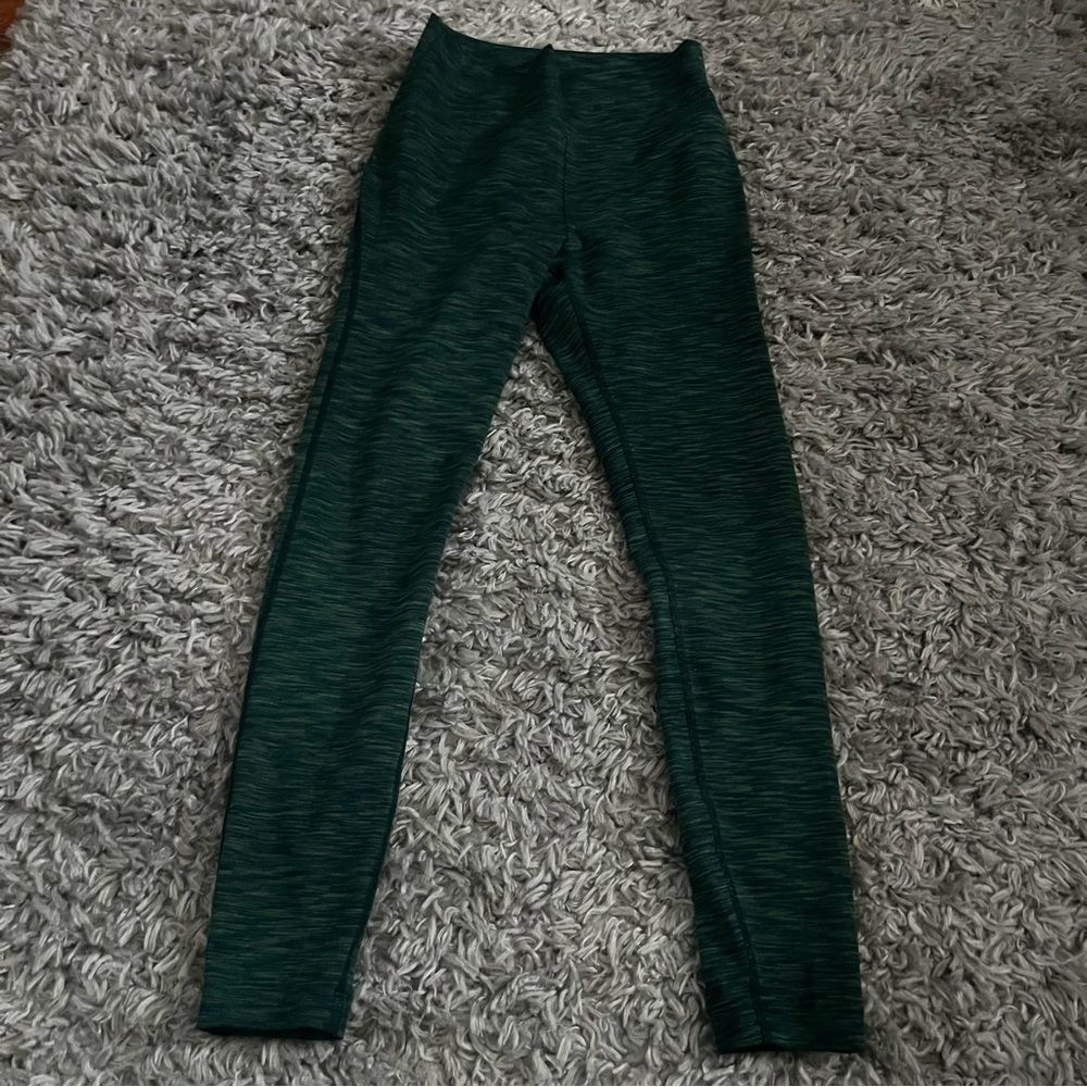 outdoor voices green athletic leggings size small